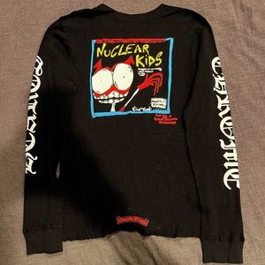 Chrome Hearts Matty Boy 'Nuclear Kids' Long Sleeve T shirt Men and Women